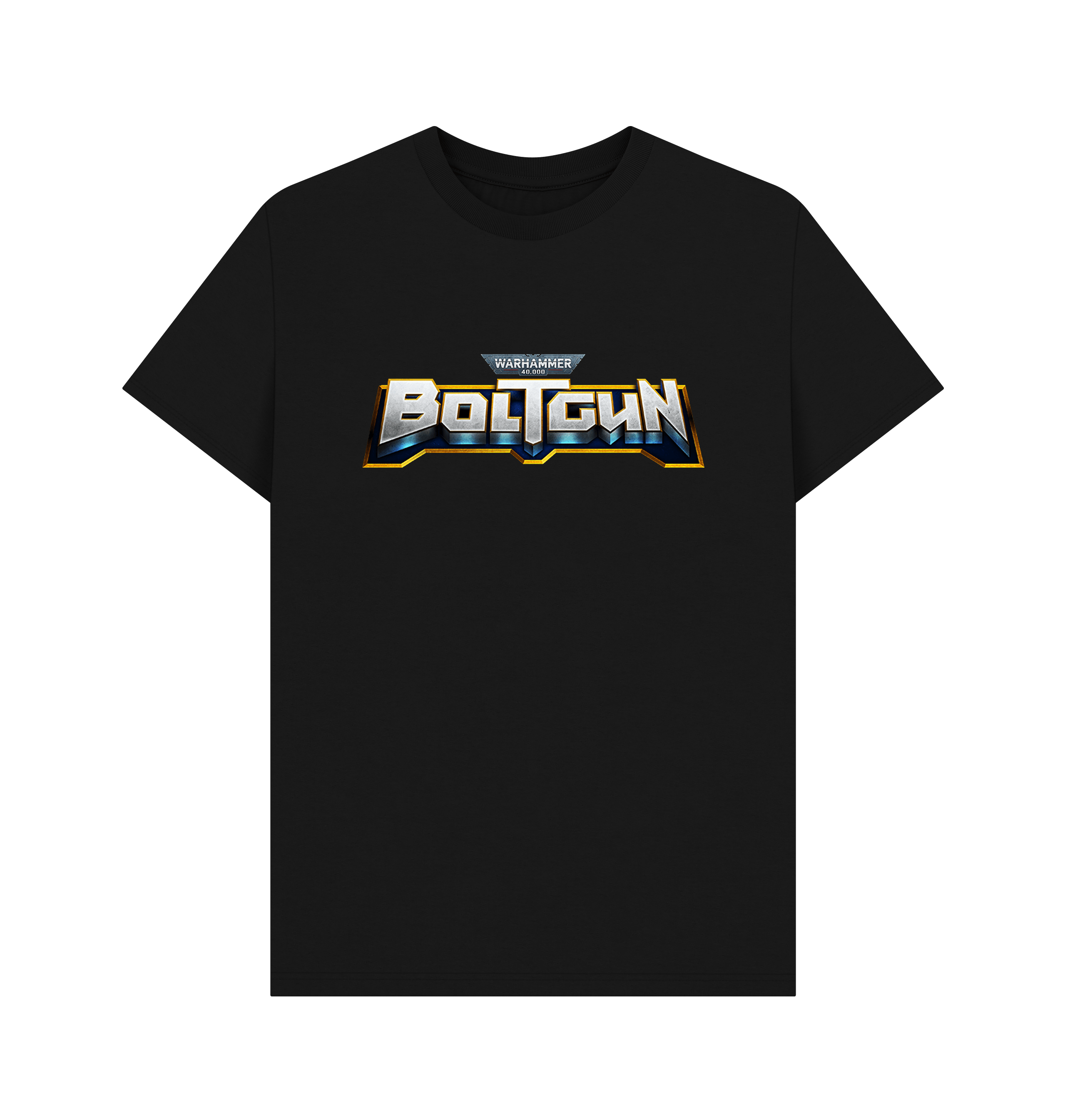 Black Warhammer 40,000: Boltgun Logo T Shirt