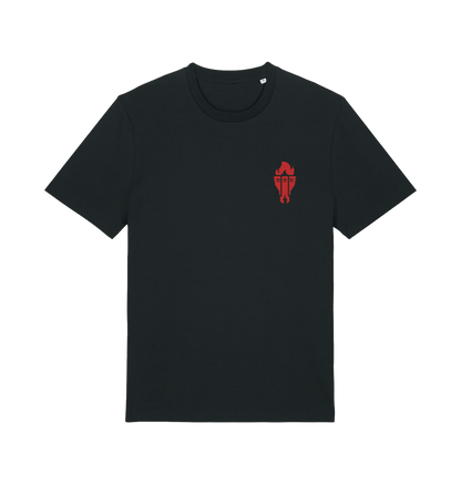 Black Printed T-shirt Front