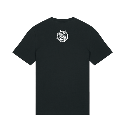 Black Printed T-shirt Back
