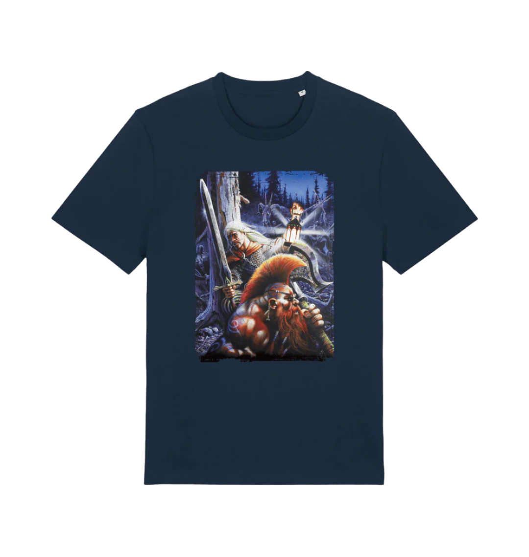 French Navy Printed T-shirt
