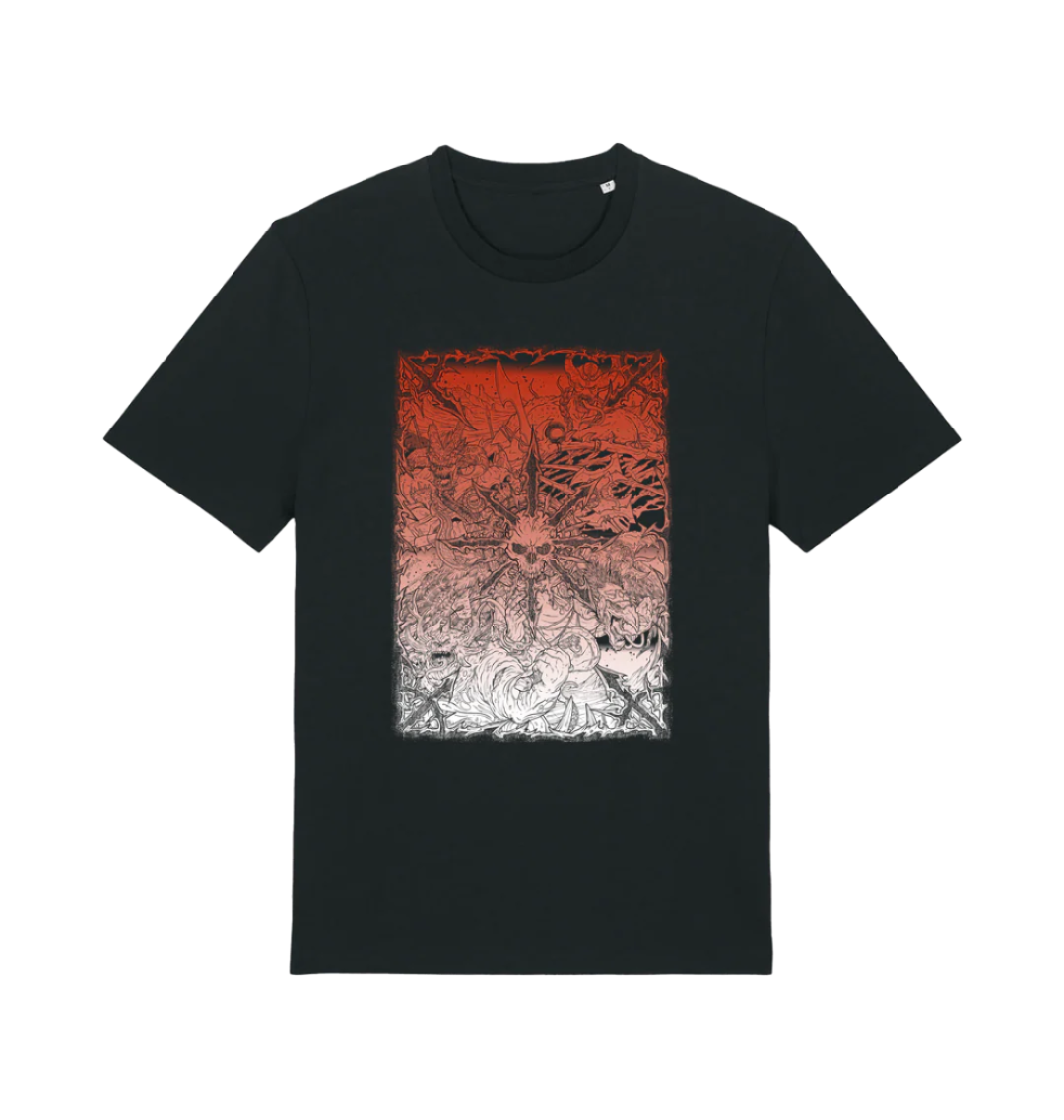 Black Printed T-shirt