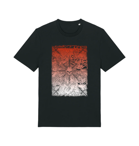 Black Printed T-shirt