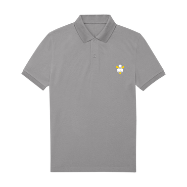 Sport Grey Polo Shirt Front