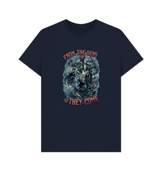 Navy Blue Idoneth Deepkin Lotann T Shirt