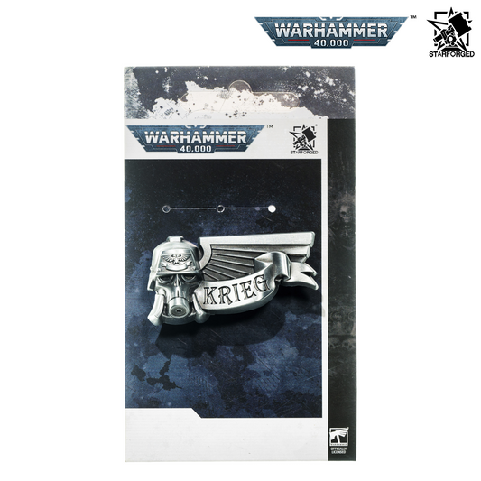 Starforged Warhammer 40,000 Death Korps of Krieg Pin Commemorative Badge