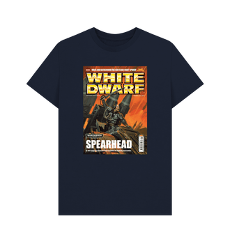 Navy Blue White Dwarf Issue 366 T Shirt