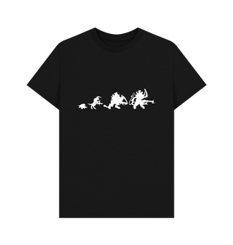 Black Premium Tyranids Lineup T Shirt