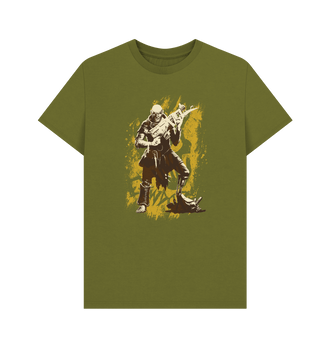 Moss Green Necromunda Cawdor Grunge T Shirt