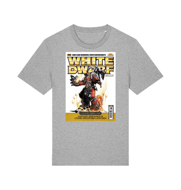 Heather Grey Printed T-shirt Front