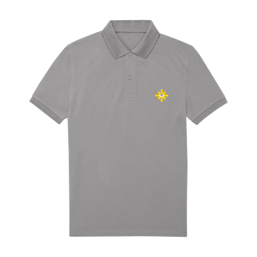 Sport Grey Polo Shirt Front