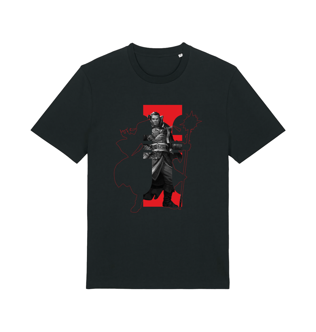 Black Printed T-shirt