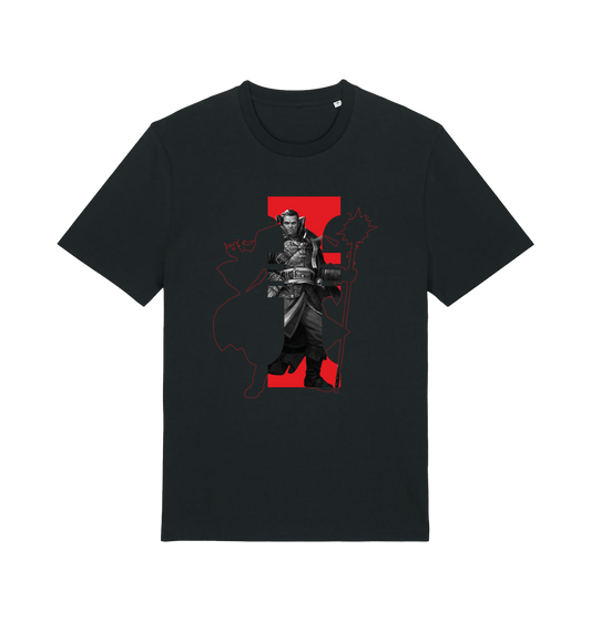 Black Printed T-shirt