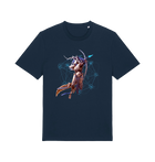 French Navy Printed T-shirt