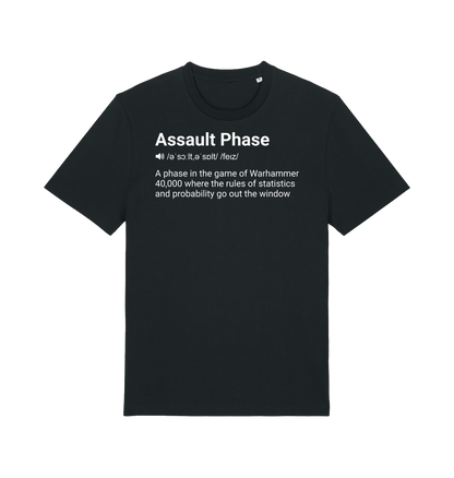 Black Printed T-shirt Front