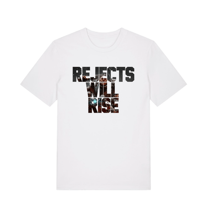 White Printed T-shirt Front