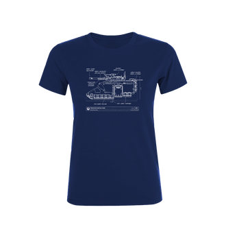 Navy Ultramarines Repulsor Fitted T Shirt
