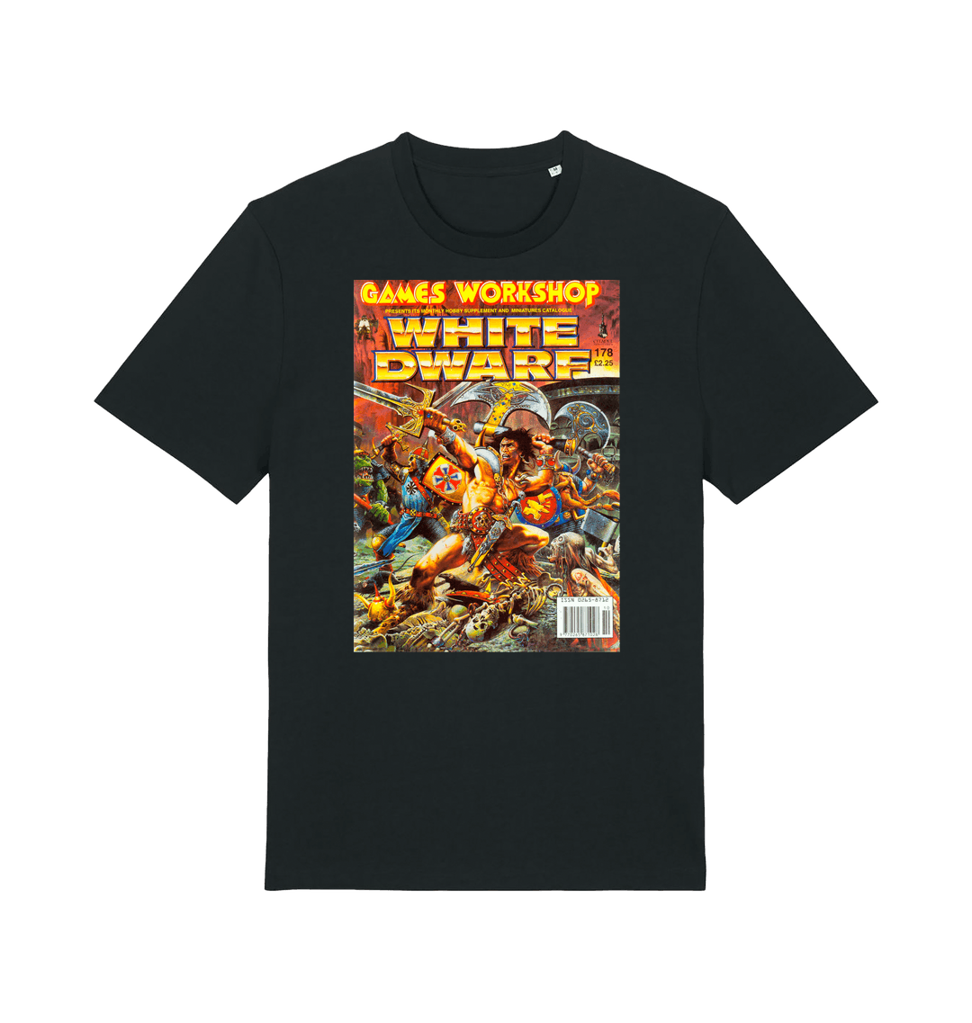 Black Printed T-shirt Front