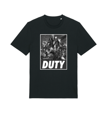 Black Printed T-shirt