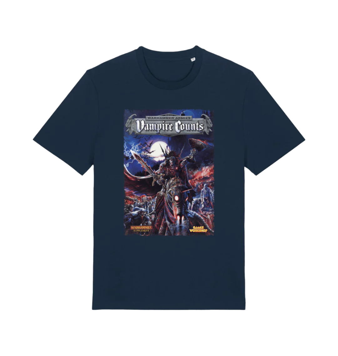French Navy Printed T-shirt