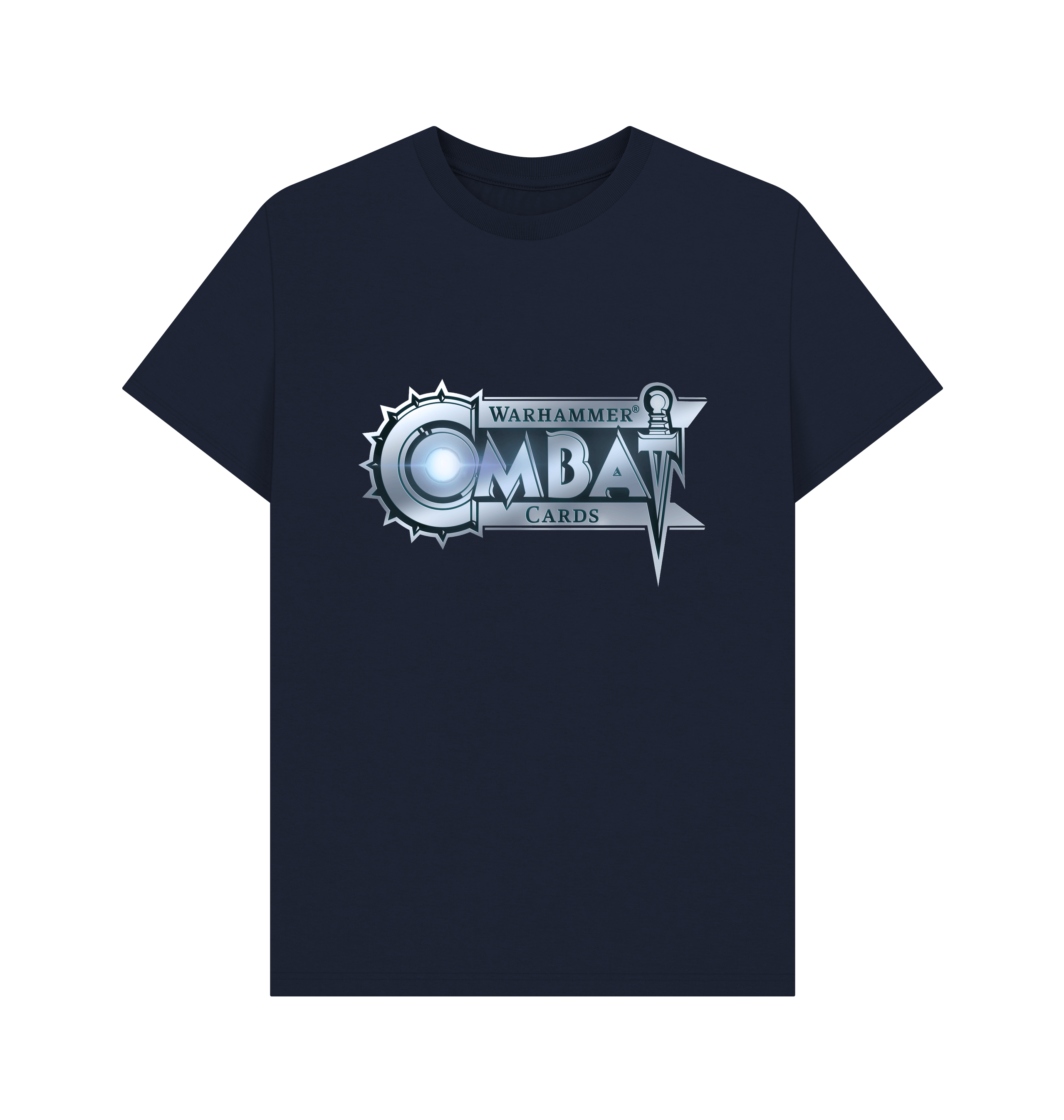 Navy Blue Warhammer Combat Cards T Shirt