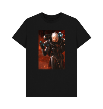 Black Battle Sister Ophelia T Shirt