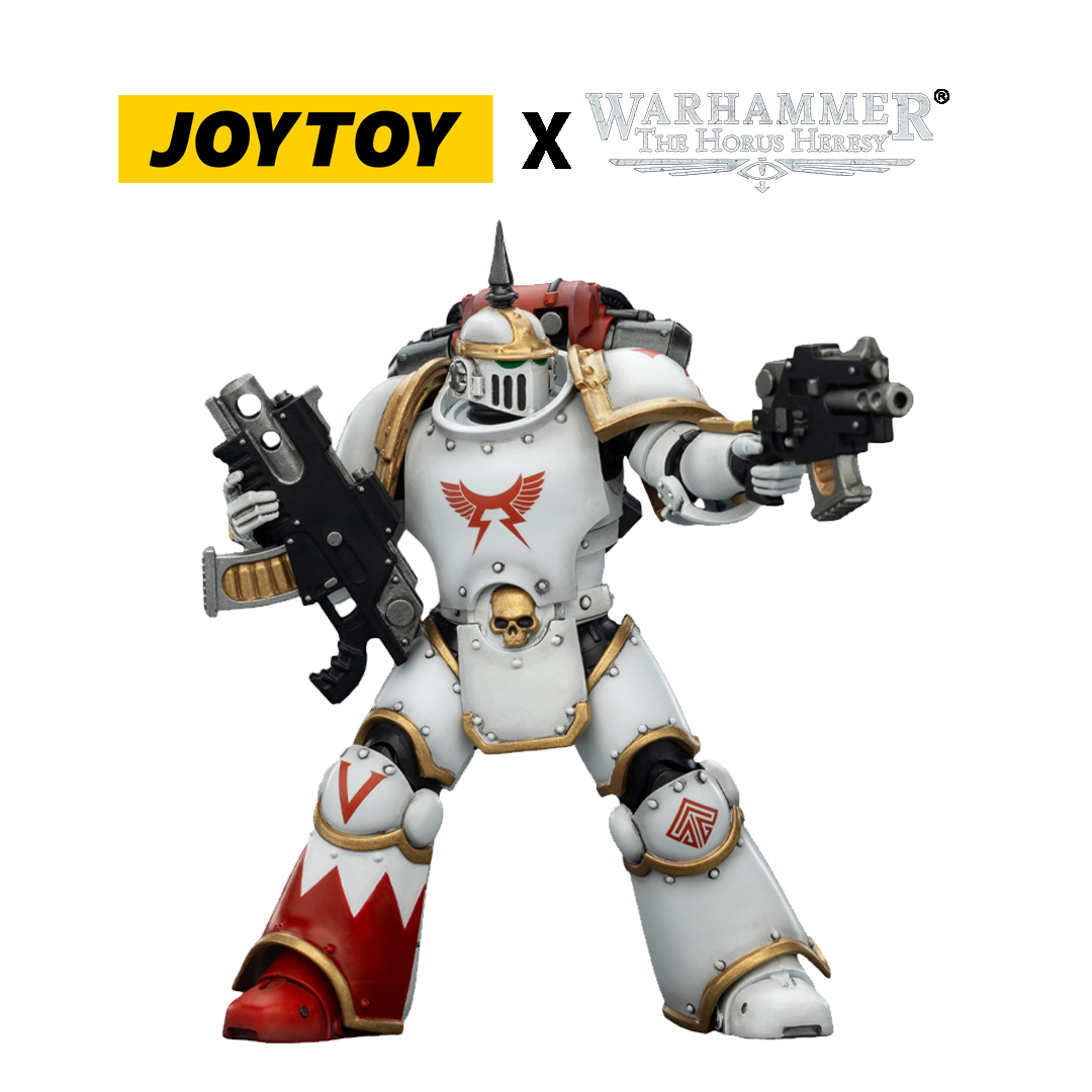 JoyToy Warhammer The Horus Heresy Action Figure - White Scars, MKIII Tactical Legionary (1/18 Scale) Preorder