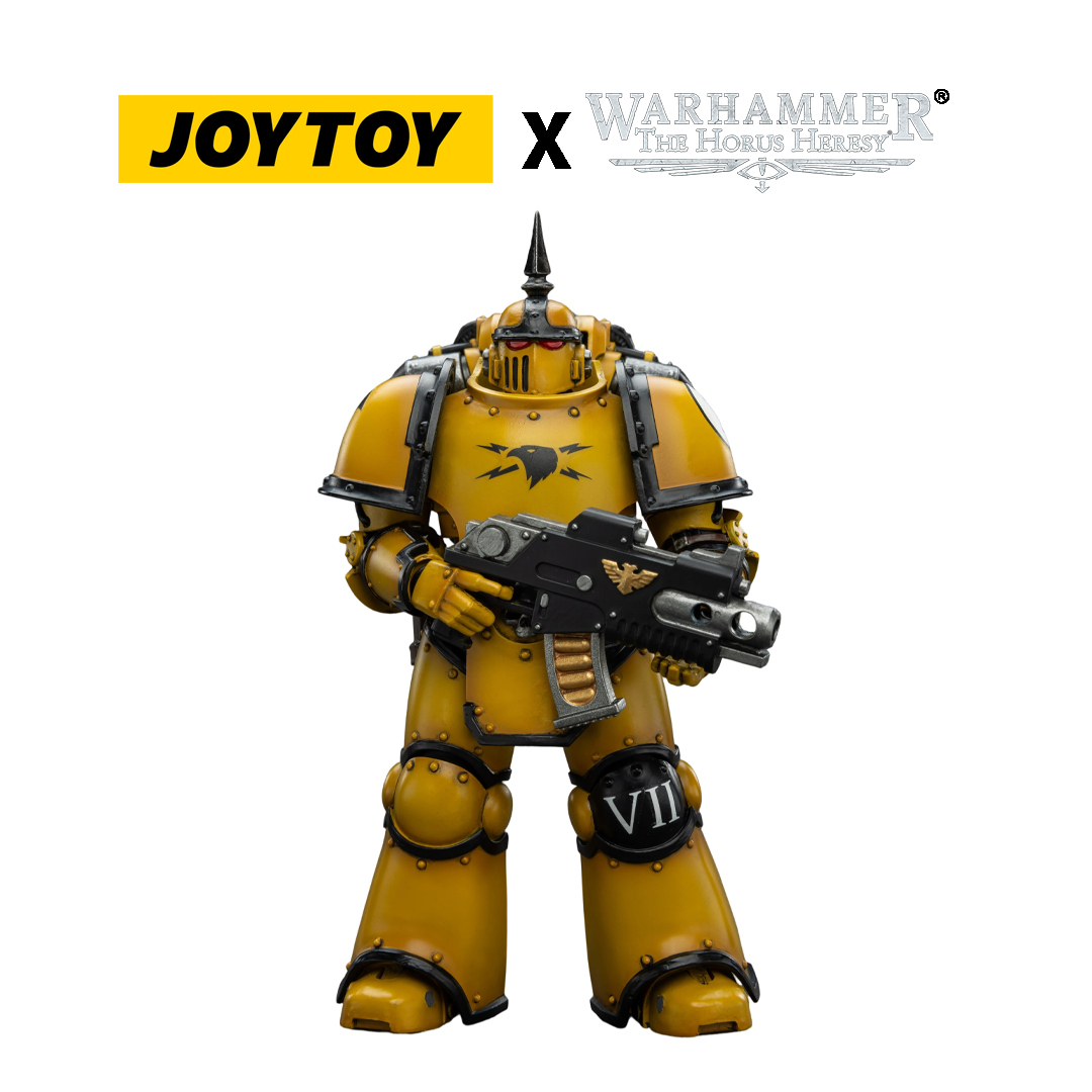 JoyToy Warhammer The Horus Heresy Action Figure - Imperial Fists, MKIII Legionary (1/18 Scale) Preorder