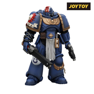 JoyToy Warhammer 40,000: Space Marine 2 Action Figure - Lieutenant Titus (1/18 Scale) Preorder