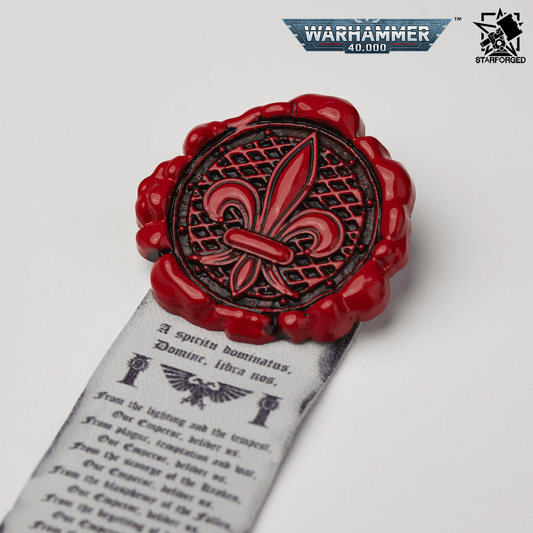 Starforged Warhammer 40,000 Adepta Sororitas Purity Seal Brooch