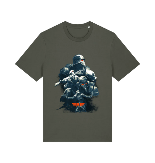 Khaki Printed T-shirt