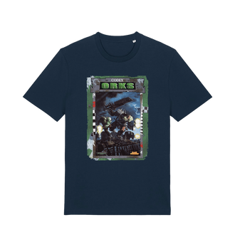 French Navy Printed T-shirt