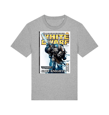 Heather Grey Printed T-shirt Front