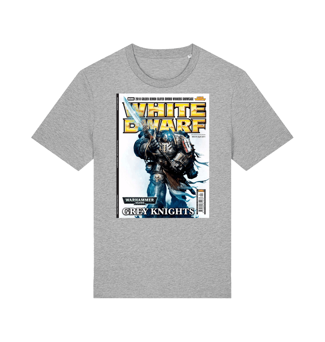 Heather Grey Printed T-shirt Front
