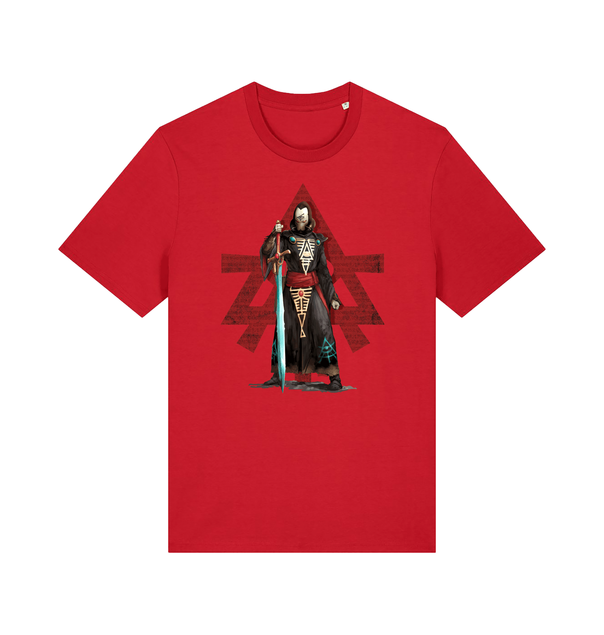 Red Printed T-shirt Front