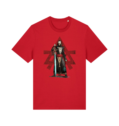 Red Printed T-shirt Front