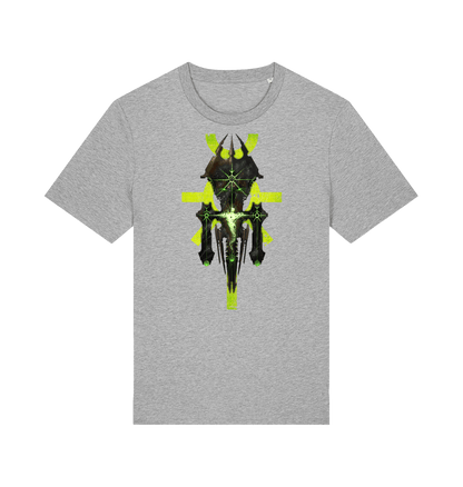 Heather Grey Printed T-shirt Front