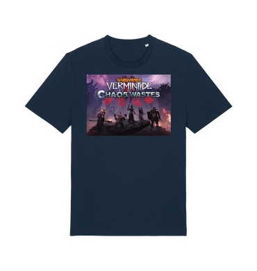 French Navy Printed T-shirt Front