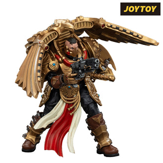 JoyToy Warhammer The Horus Heresy Action Figure - Legio Custodes, Custodian Venatari Squad, Venatari with Kenetic Destroyer 1 (1/18 Scale) Preorder