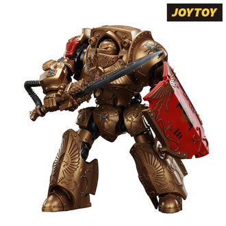 JoyToy Warhammer The Horus Heresy Action Figure - Legio Custodes, Contemptor–Galatus Dreadnought (1/18 Scale) Preorder