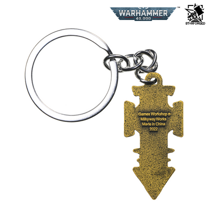 Starforged Warhammer 40,000 Indomitus Crusade Keyring