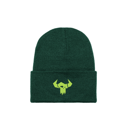 Bottle Green Beanie Front