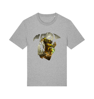 Heather Grey Printed T-shirt