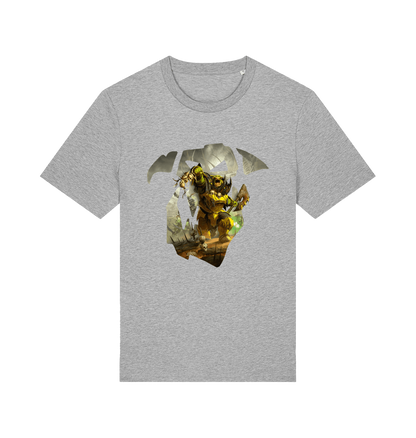 Heather Grey Printed T-shirt
