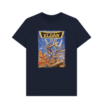 Navy Blue Warhammer 40,000 2nd Edition: Codex Eldar T Shirt