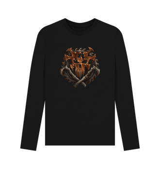 Black Necromunda Corpse Grinders Long Sleeved T Shirt