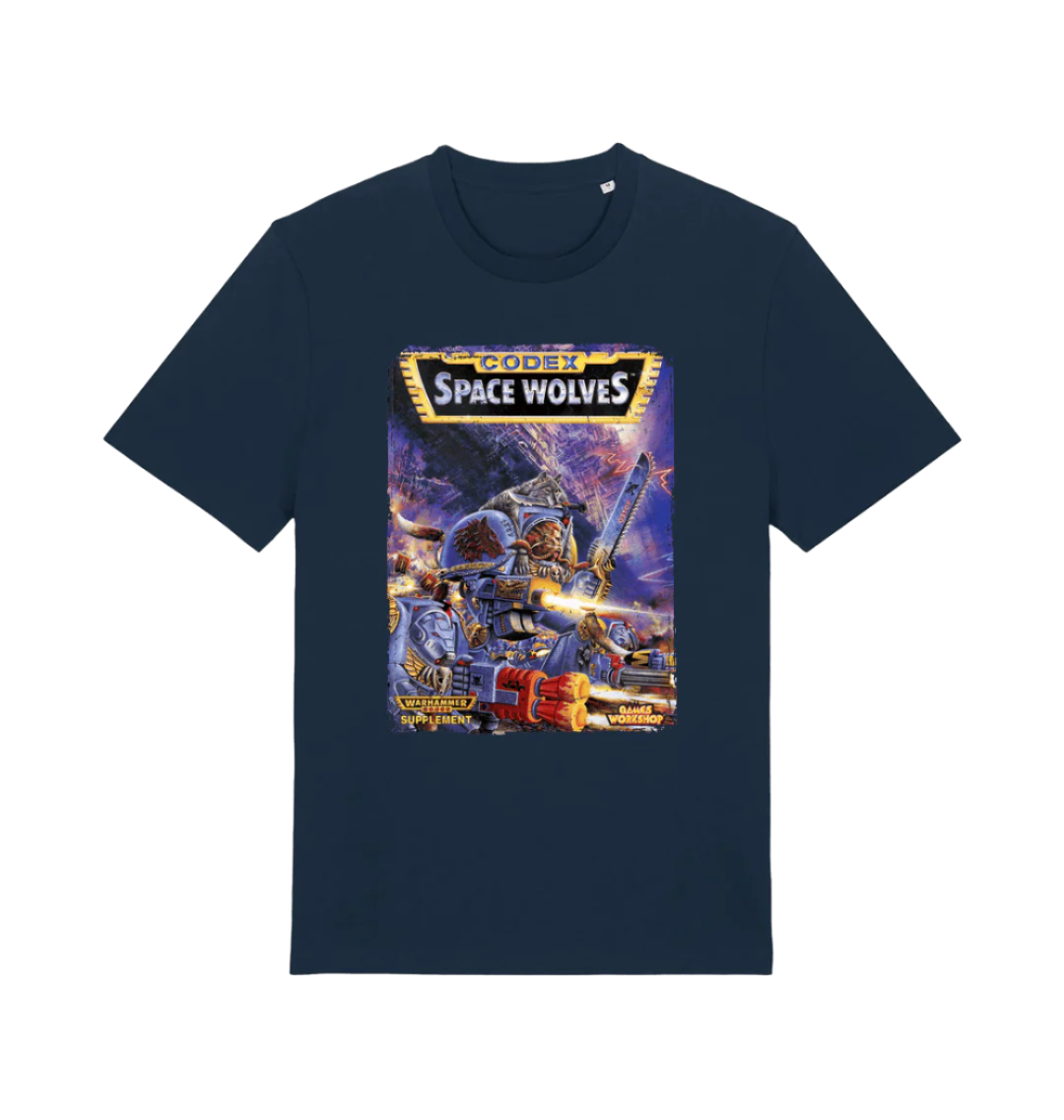 French Navy Printed T-shirt