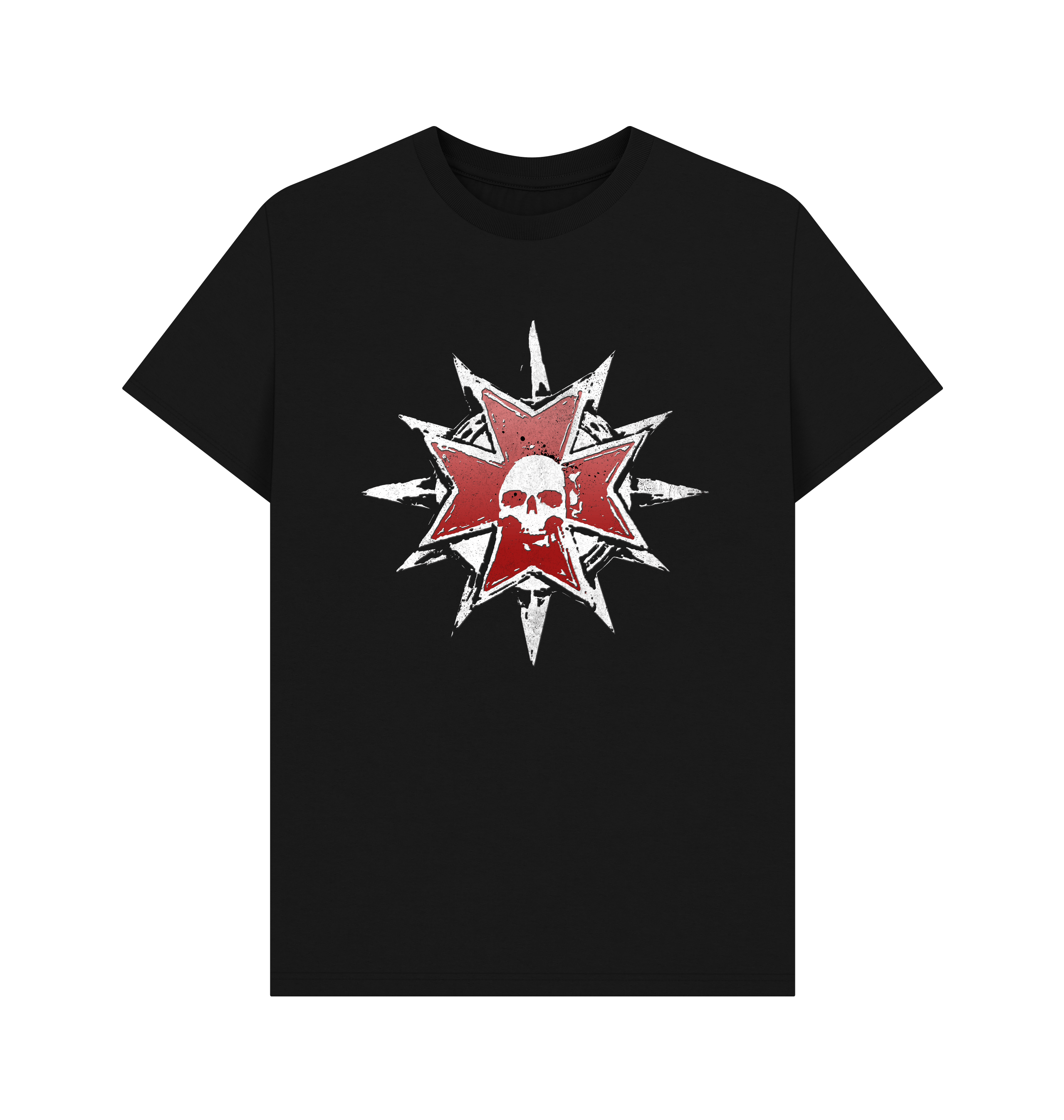 Black Black Templars Red Icon T Shirt
