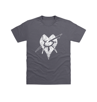 Charcoal Drukhari Battleworn Insignia T Shirt
