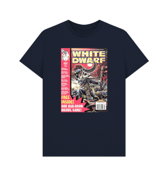 Navy Blue White Dwarf Issue 223 T Shirt