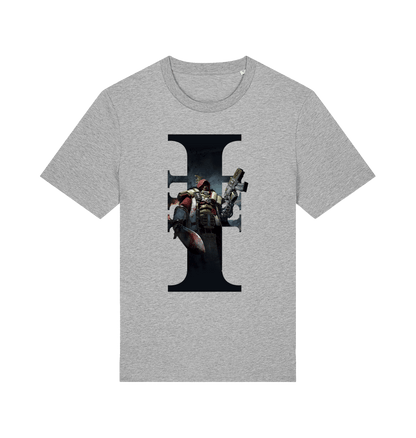 Heather Grey Printed T-shirt Front